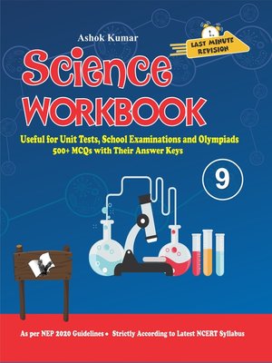 cover image of Science Workbook Class 9